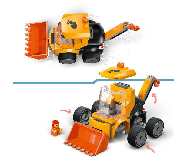 LEGO CITY 60483 Pojazdy — ładowarka kołowa - 1473494 - zdjęcie 10